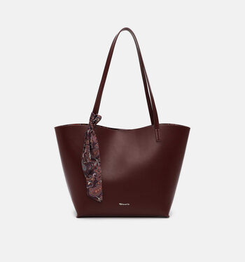 Tamaris Cabas Marron/Bordeaux