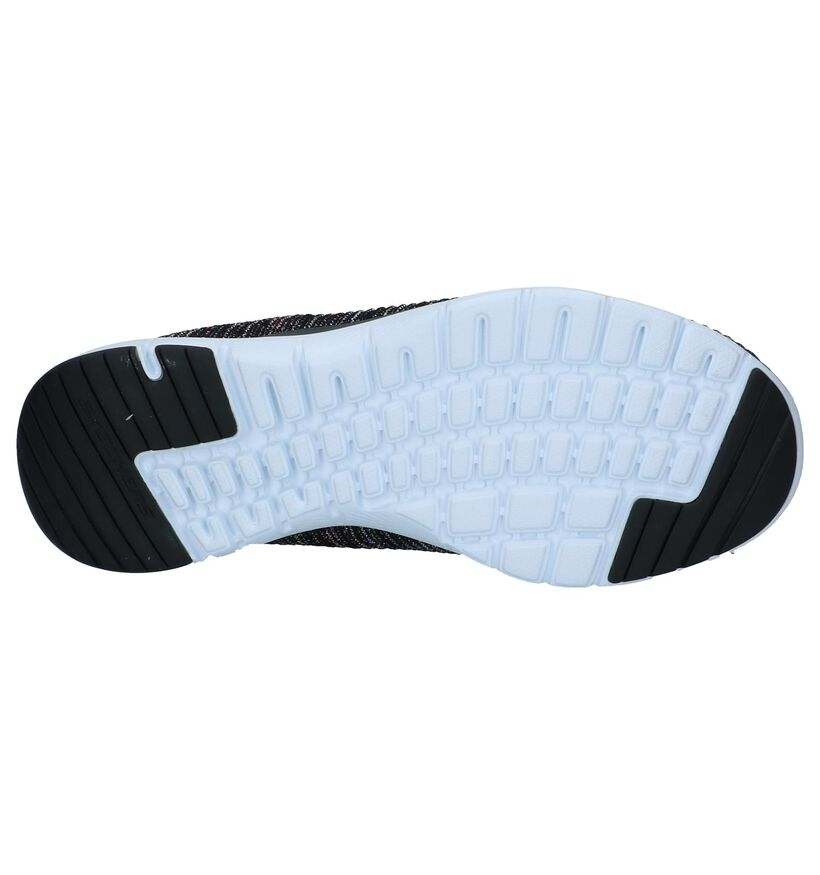 Skechers Flex Appeal 3.0 Witte Sneakers in stof (273387)