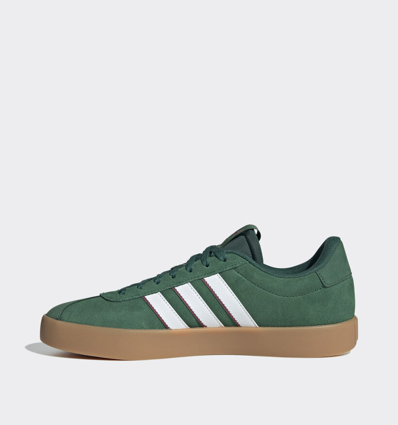 adidas VL Court 3.0 Groene Sneakers voor heren, jongens (350121) - geschikt voor steunzolen