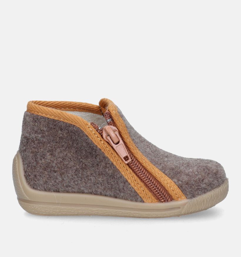 Bellamy Alpha Beige Pantoffels voor jongens, meisjes (332453)