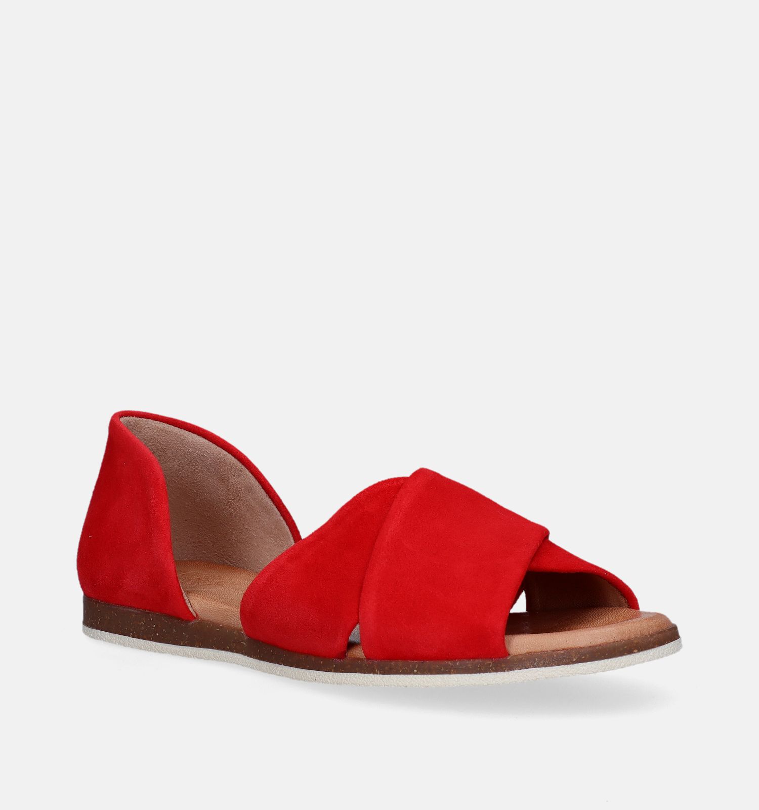 Rode dames sale sandalen