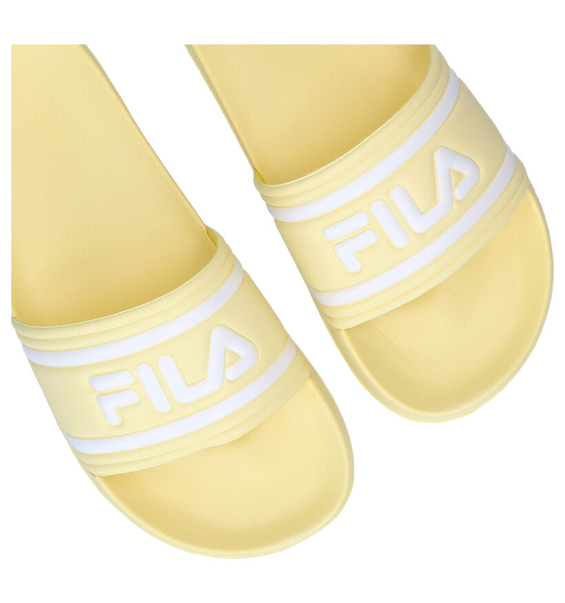 Fila Morro Bay Nu-pieds en Jaune en synthétique (301113)