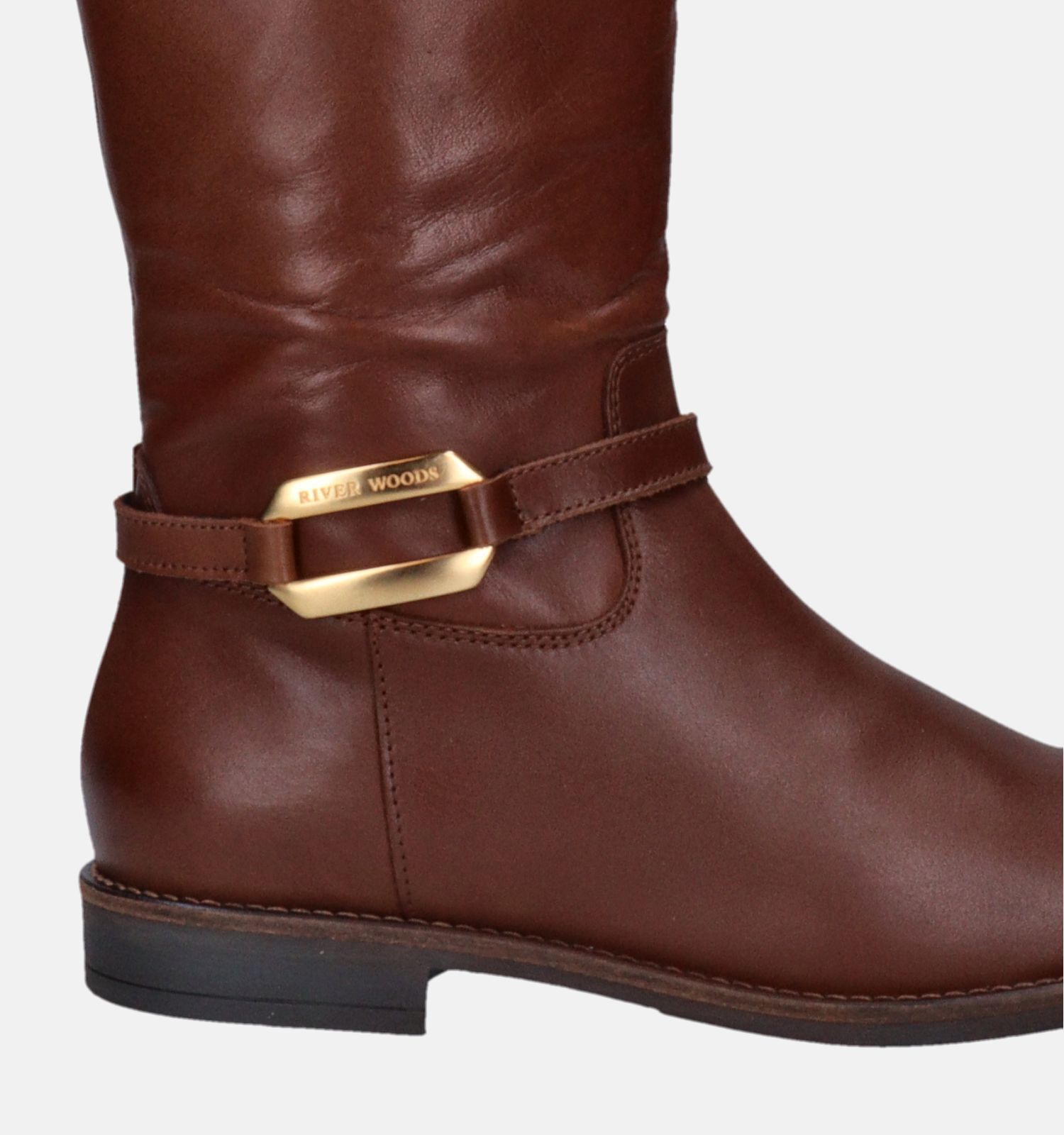 River Woods Wietje Cognac Laarzen Dames Laarzen Online op TORFS.BE