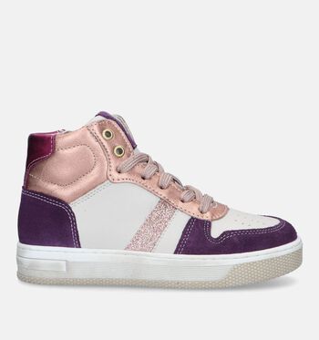 Hoge schoenen roze