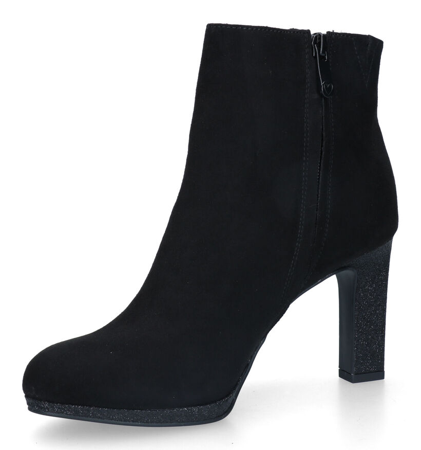 Marco Tozzi Bottines à talons en Noir pour femmes (330641)