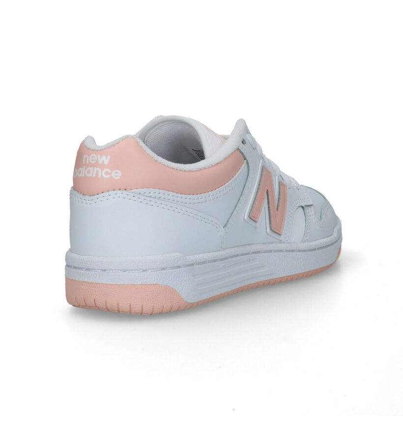 New Balance BB 480 Baskets en Blanc pour femmes (334616) - pour semelles orthopédiques