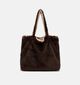 Emily & Noah Eva Fluffy Cabas en Brun fonc&eacute; pour femmes (378864)