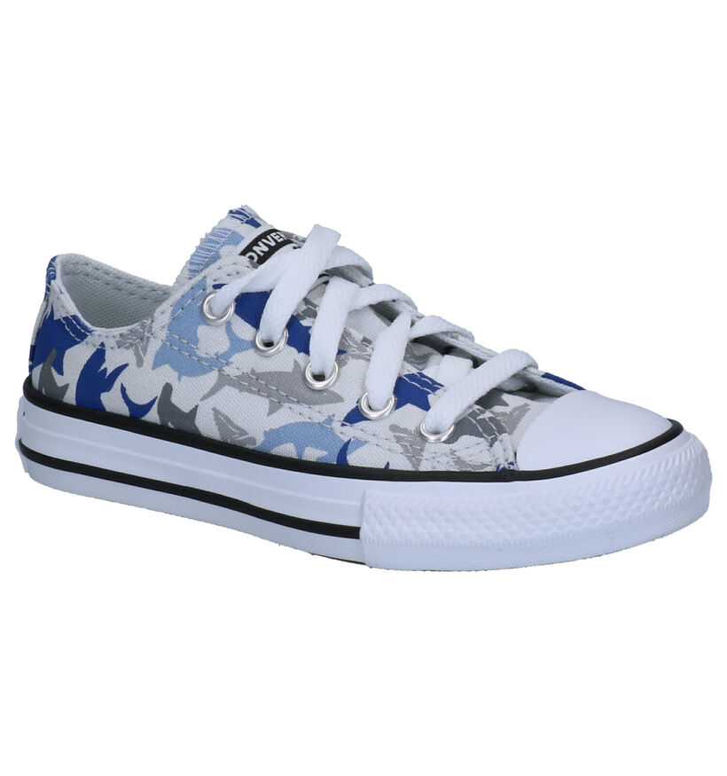 Converse Chuck Taylor All Star OX Sneakers Blauw in stof (266024)