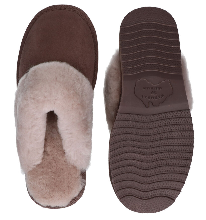 Warmbat Flurry Cognac Pantoffels voor dames (346207)