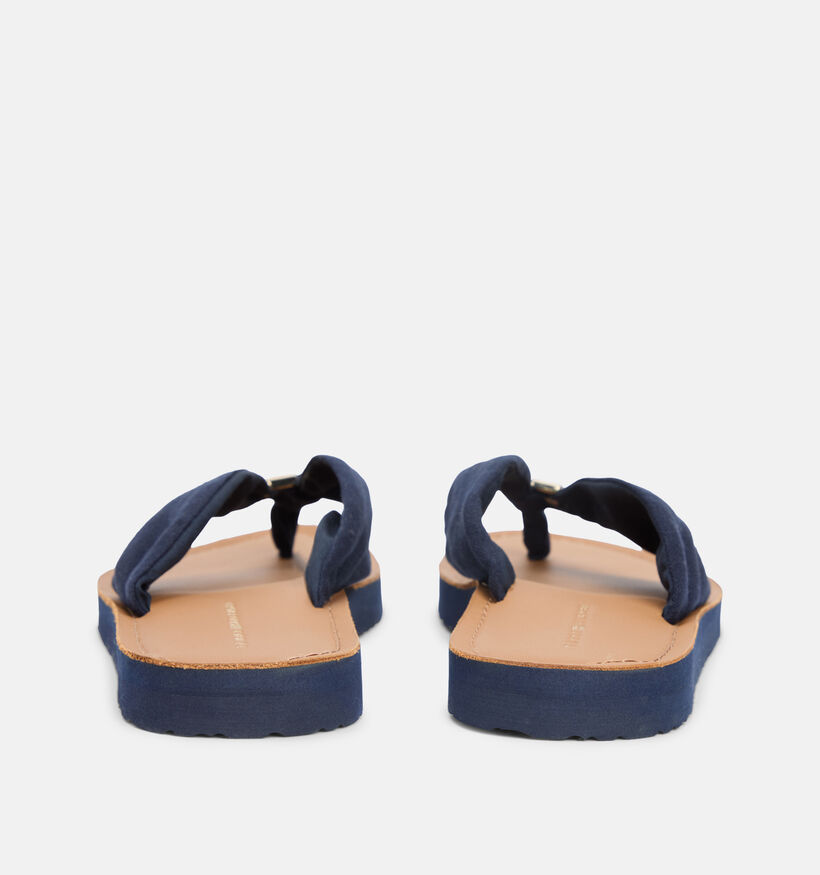 Tommy Hilfiger Ltr Footbed Summer Blauwe Slippers voor dames (368618)