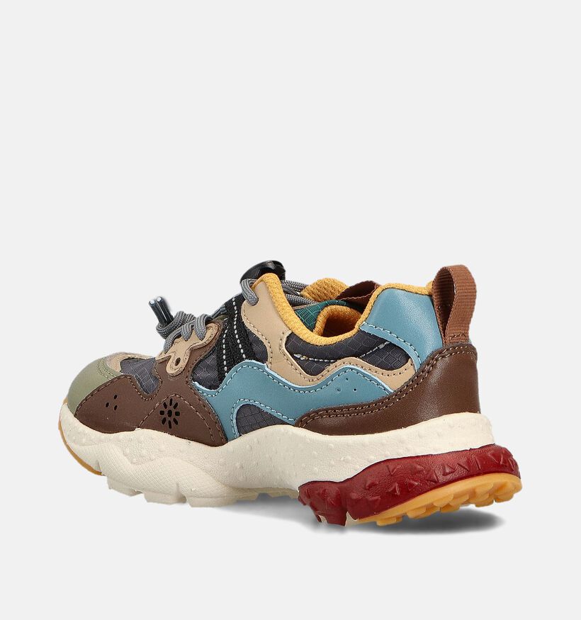 Naturino x Flower Mountain Yamano 3 Colorblock Sneakers voor jongens, meisjes (364152) - geschikt voor steunzolen