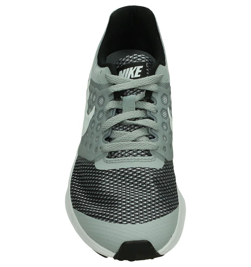 Nike Baskets basses en Gris en textile (198226)