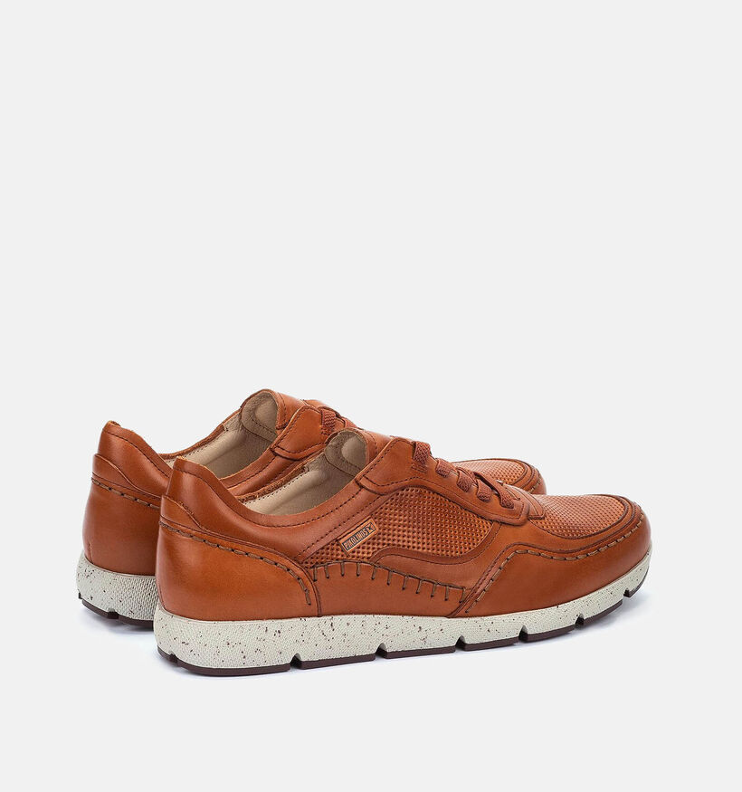 Pikolinos Fuencarral Cognac Veterschoenen voor heren (356154) - geschikt voor steunzolen