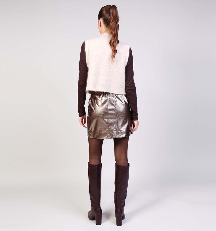 Orfeo Pilla Gilet en Beige pour femmes (365794)