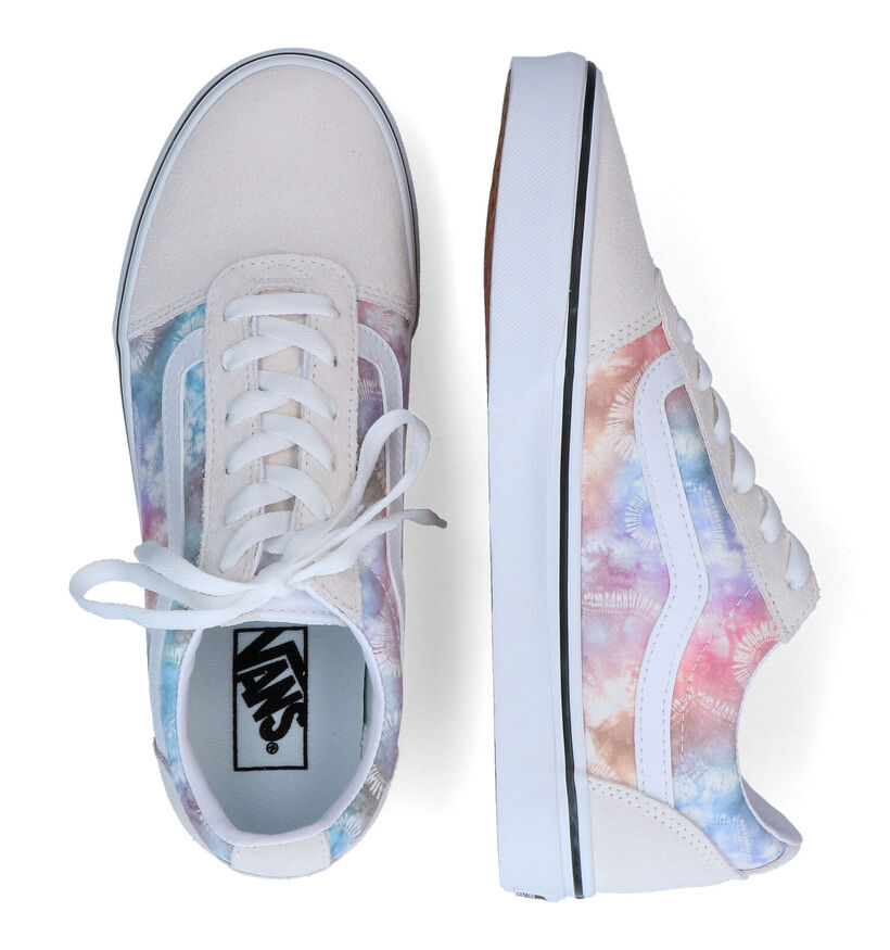 Vans Ward Zwarte Skate sneakers voor dames (327991)