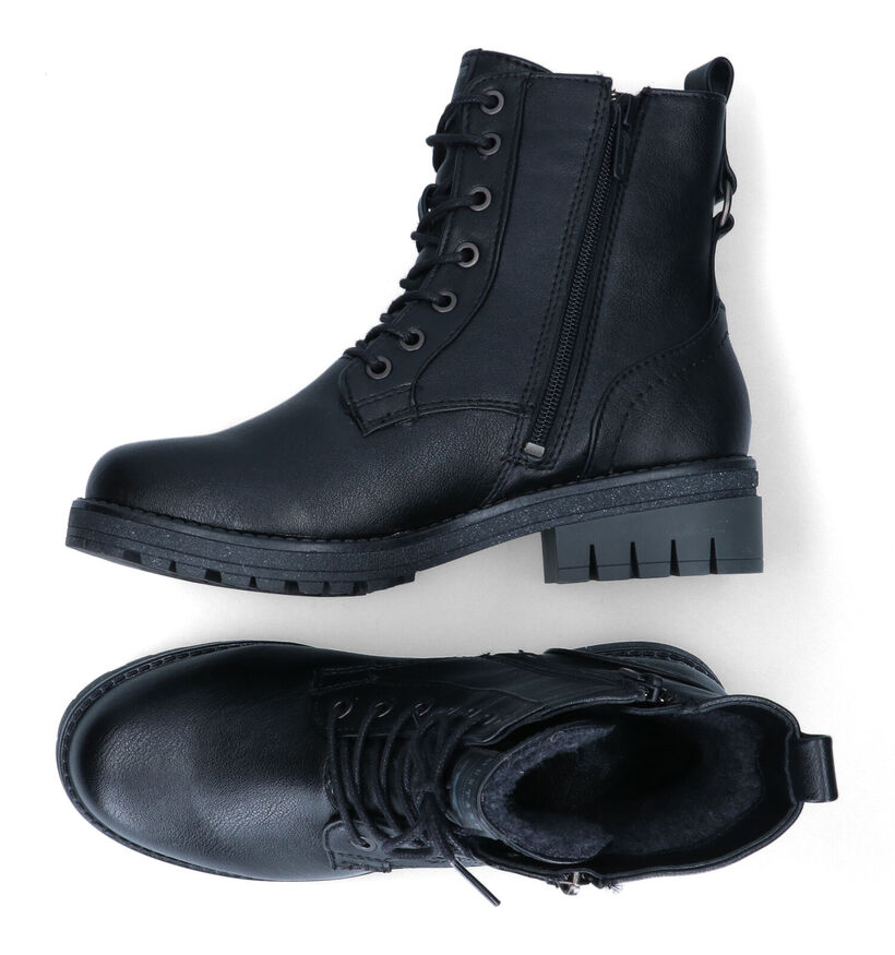Mustang Cognac Veterboots in kunstleer (316067)