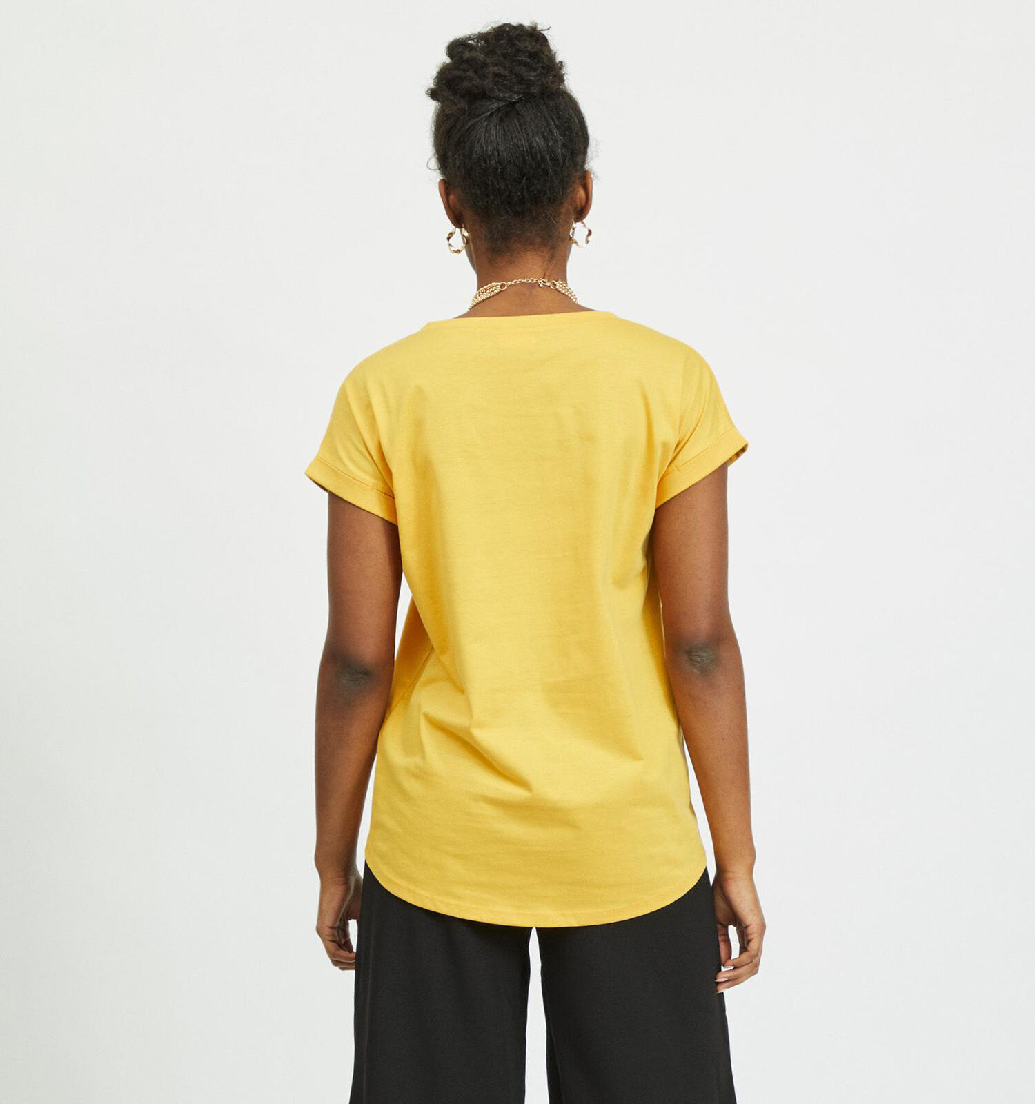 Geel discount shirtje dames