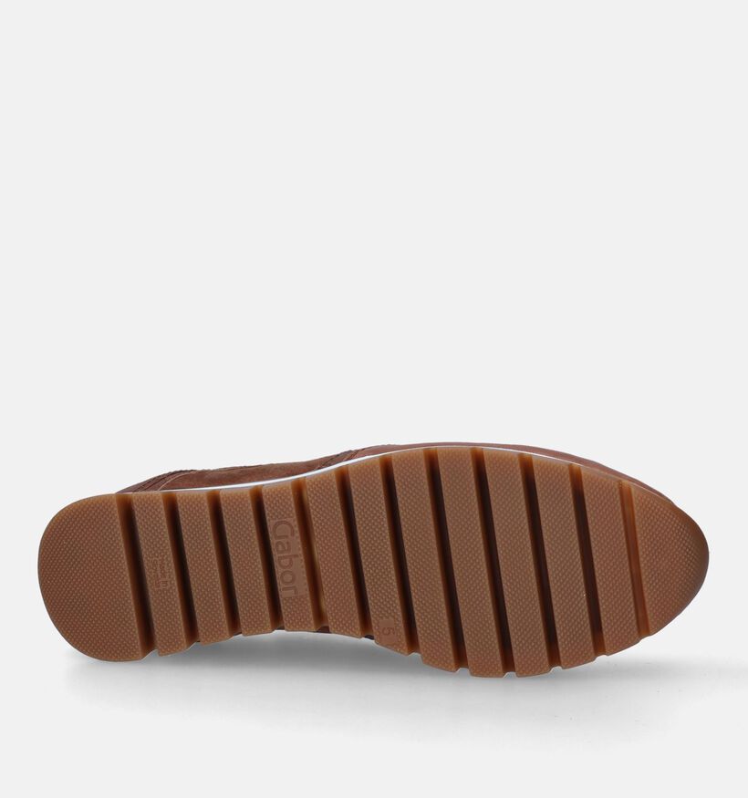 Gabor OptiFit Baskets en Cognac pour femmes (331241) - pour semelles orthopédiques