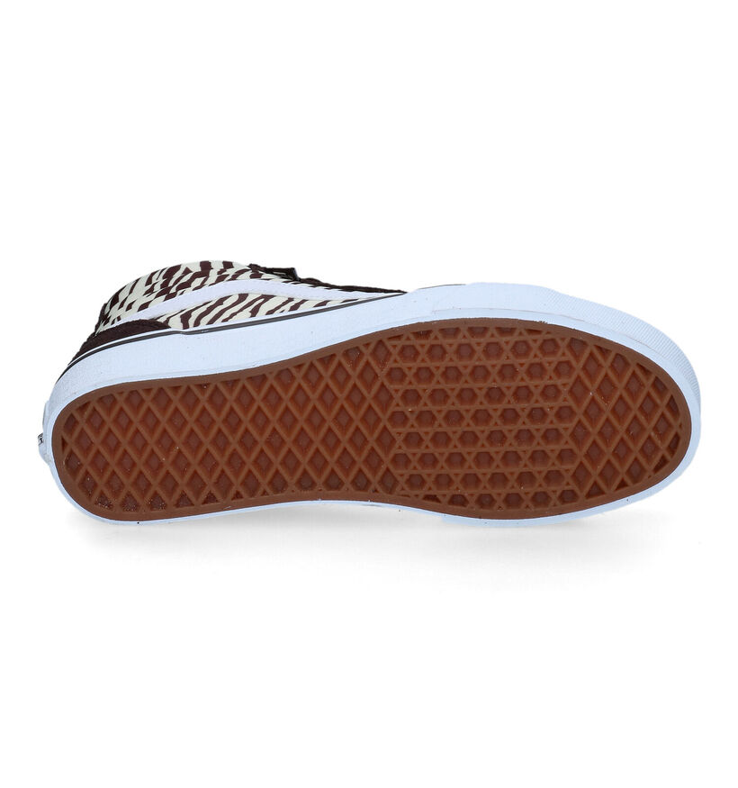 Vans Filmore Hi Baskets de skate en Noir pour femmes (328039)
