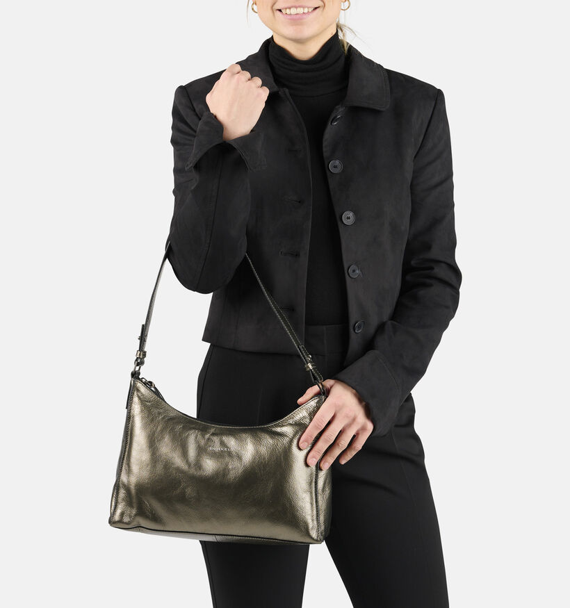 Burkely Creased Crystal Sac à bandoulière en Argent pour femmes (363078)