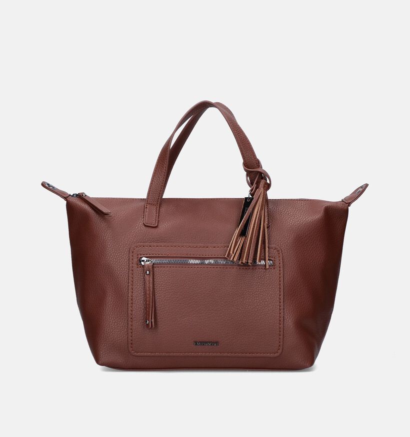 Emily & Noah Darleen Sac à main en Cognac pour femmes (348217)