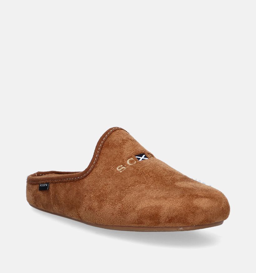 Scapa Cognac Pantoffels voor heren (347762)