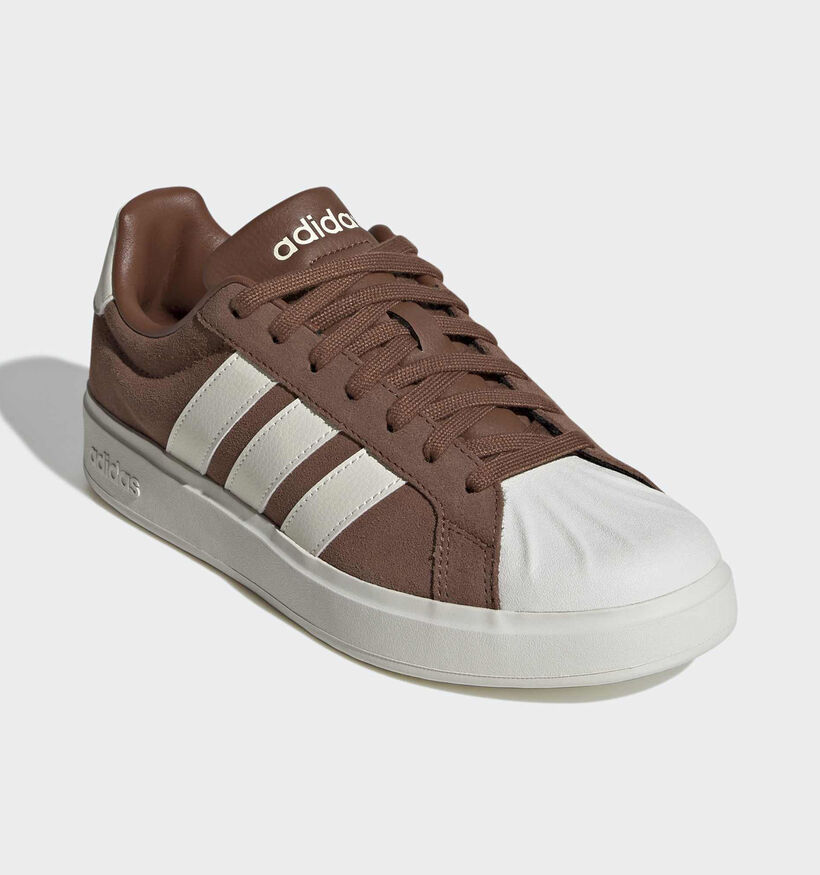 adidas Streettalk Bruine Sneakers voor dames (375361)