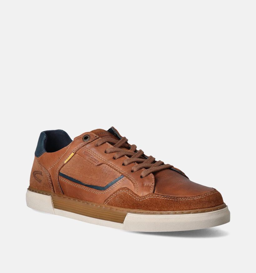 Camel Active Cognac Veterschoenen voor heren (355546) - geschikt voor steunzolen