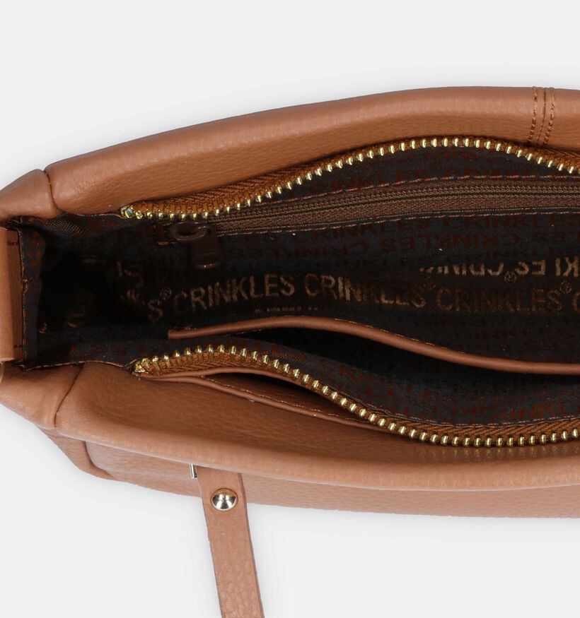 Crinkles Zwarte Crossbody tas voor dames (349844)