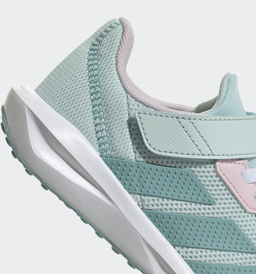 adidas Faito Muntgroene Sneakers adidas Faito Muntgroene Sneakers voor meisjes (359653) - geschikt voor steunzolen