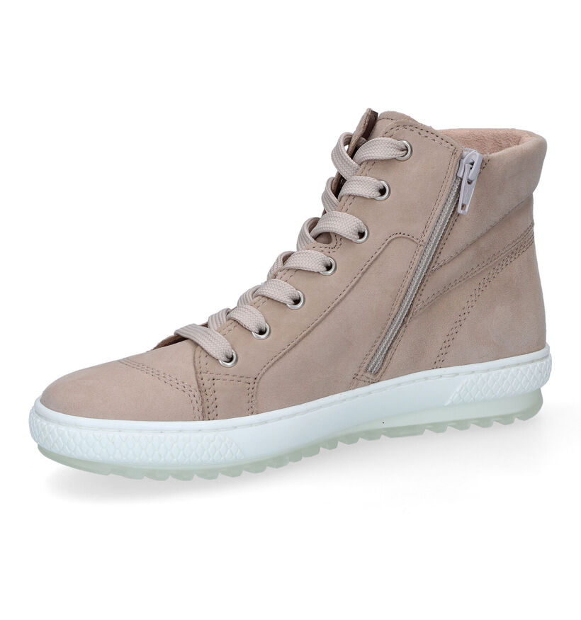 Gabor Baskets montantes en Taupe pour femmes (306190) - pour semelles orthopédiques