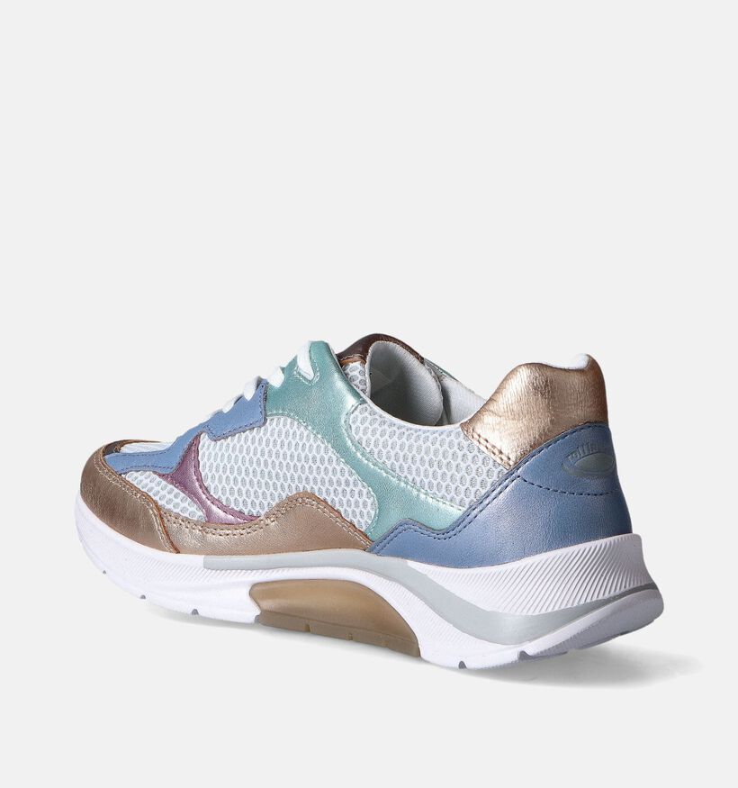 Gabor Rollingsoft Witte Veterschoenen voor dames (352063) - geschikt voor steunzolen