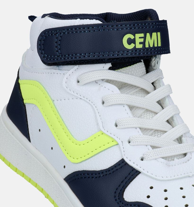 CEMI Witte Hoge sneakers voor meisjes, jongens (345523)