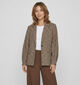 Vila Esmeralda Blazer en Brun pour femmes (382055)