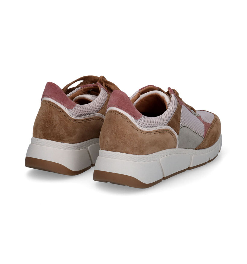 Gabor OptiFit Baskets en Cognac en daim (315238)