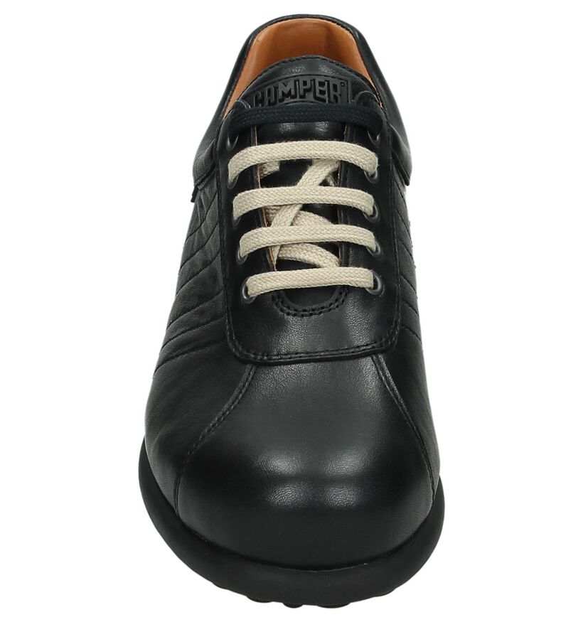 Camper Chaussures basses en Noir en cuir (168851)