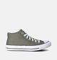 Chuck Taylor All Star Baskets montantes en Vert kaki pour hommes (356929) - pour semelles orthopédiques