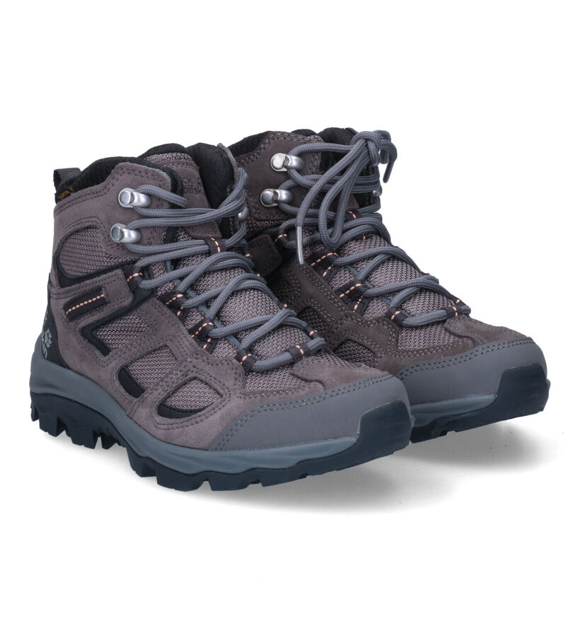 Jack Wolfskin Vojo 3 Texapore Chaussures de randonnée en Gris pour femmes (302171) - pour semelles orthopédiques