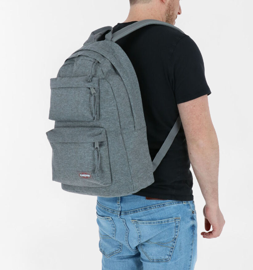 Eastpak Padded Double Grijze Rugzak in stof (293884)