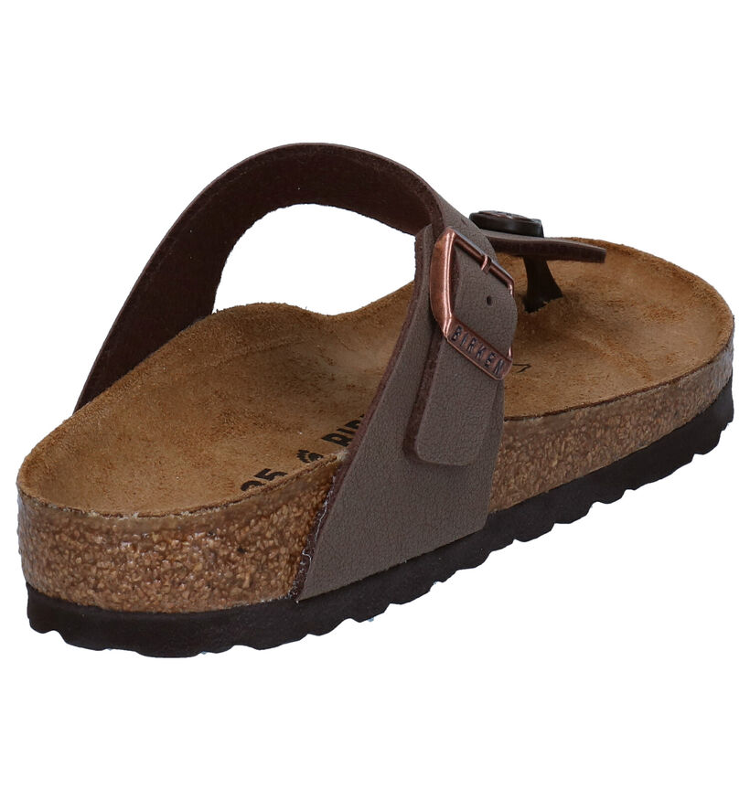 Birkenstock Gizeh Zwarte Teenslippers voor jongens (338075)