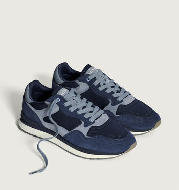 HOFF City Low Sneakers Wit/Beige/Bruin/Blauw/Groen/Grijs