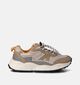 Milo & Mila Beige Schoenen met elastiek voor jongens (354466) - geschikt voor steunzolen