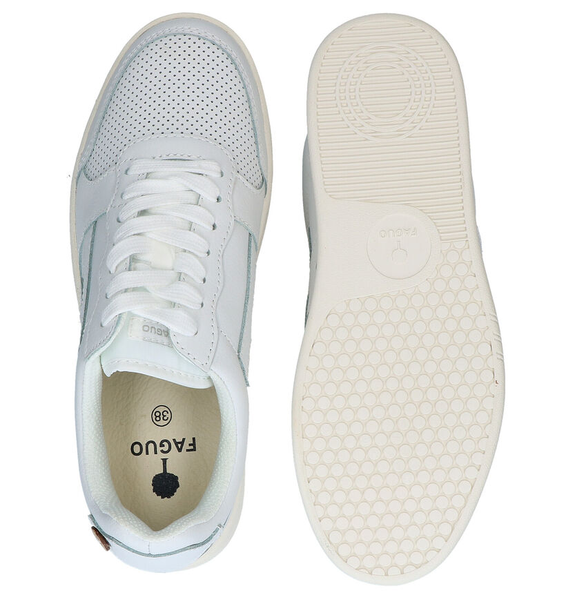 Faguo Hazel Baskets en Blanc en cuir (288224)