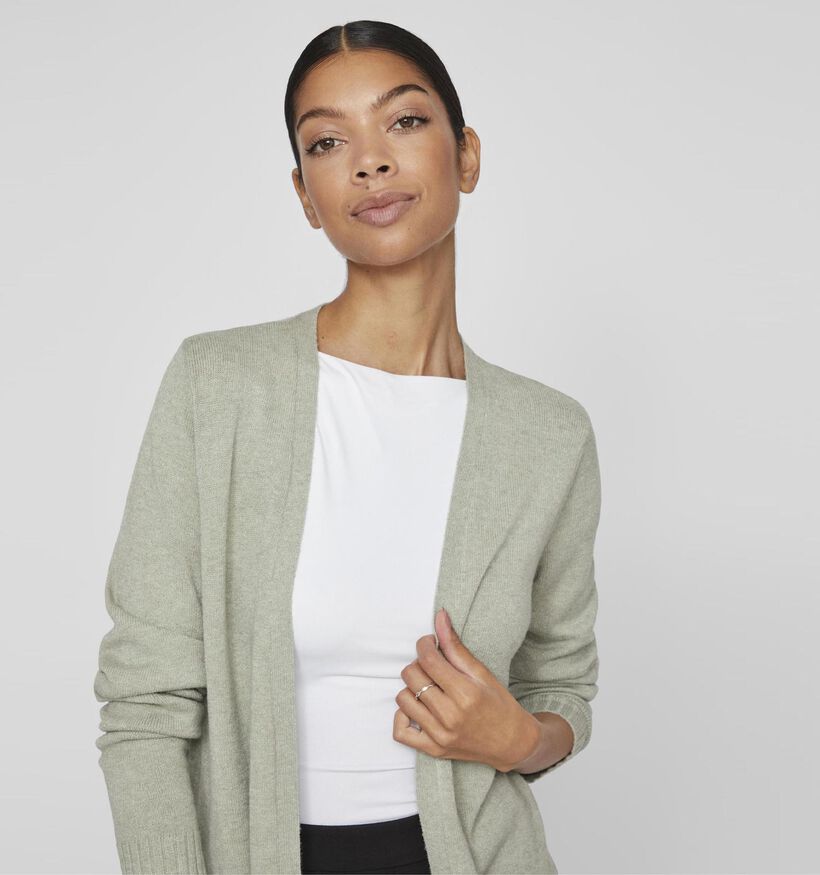 Vila Ril Cardigan en Vert kaki pour femmes (335427)