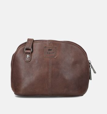 Bear Design Sacs port&eacute; crois&eacute; Noir/Cognac/Marron/Rouge