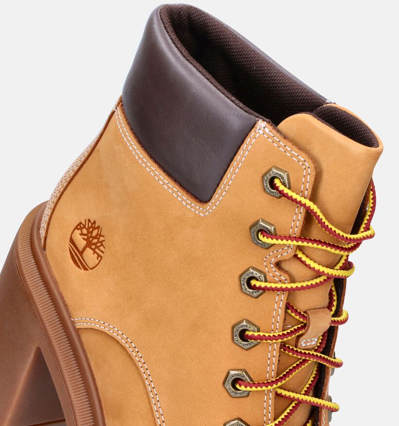 Timberland Allington Heights 6IN Camel Enkellaarzen voor dames (346051) - geschikt voor steunzolen