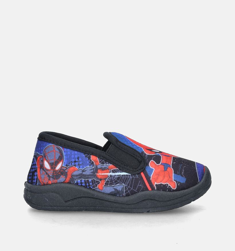 Spiderman Pantoufles fermées en Noir pour garçons (347221)