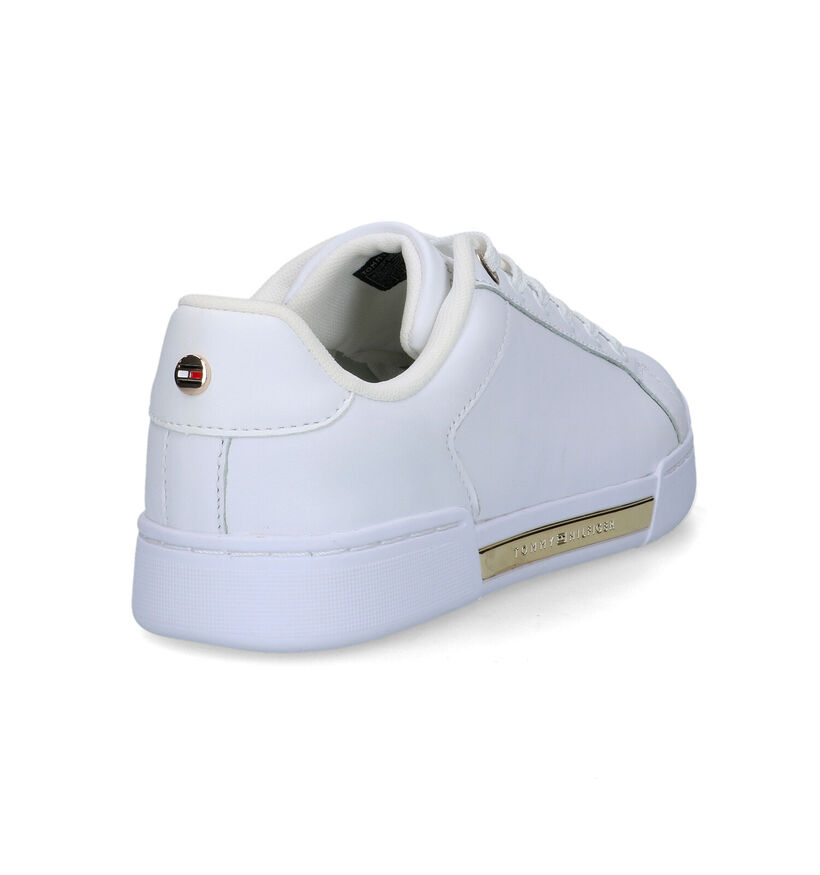 Tommy Hilfiger Court Witte Sneakers in leer (318207)