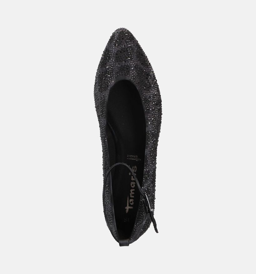 Tamaris Donkergrijze Ballerina's voor dames (360577)