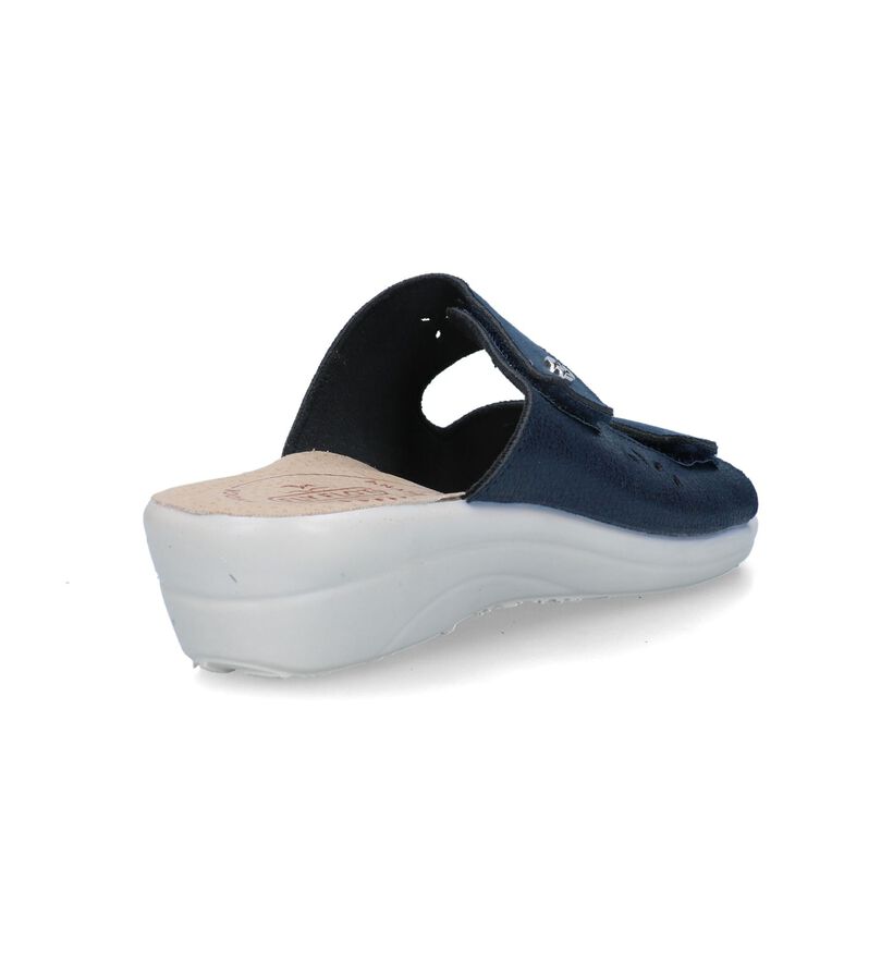 Fly Flot Blauwe Slippers voor dames (334565)